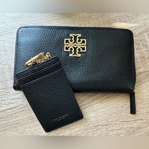 Tory Burch Black Continental Wallet